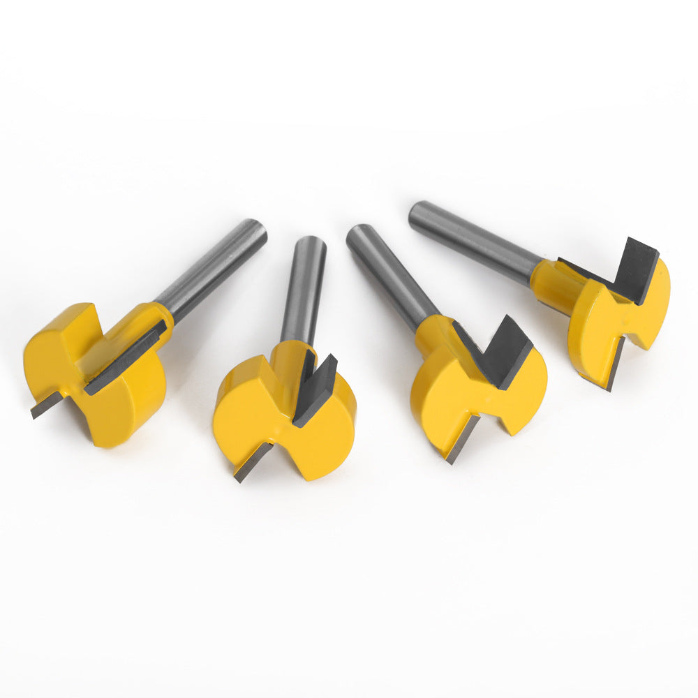 6 handle straight edge T-knife slotting cutter hook milling cutter outlet 6 handle T-straight knife