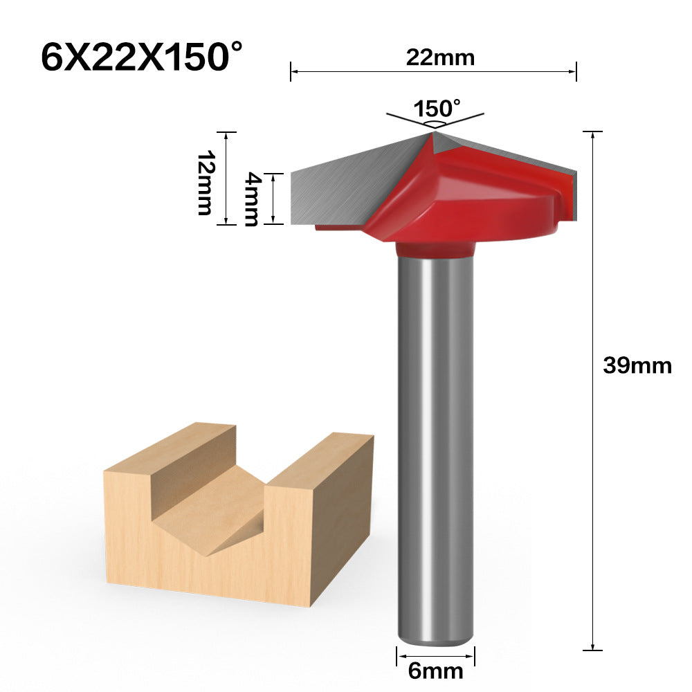 90 degree 3D knife V type knife 3D knife Computer engraving knife Engraving woodworking knife V type milling cutter Woodworking v type