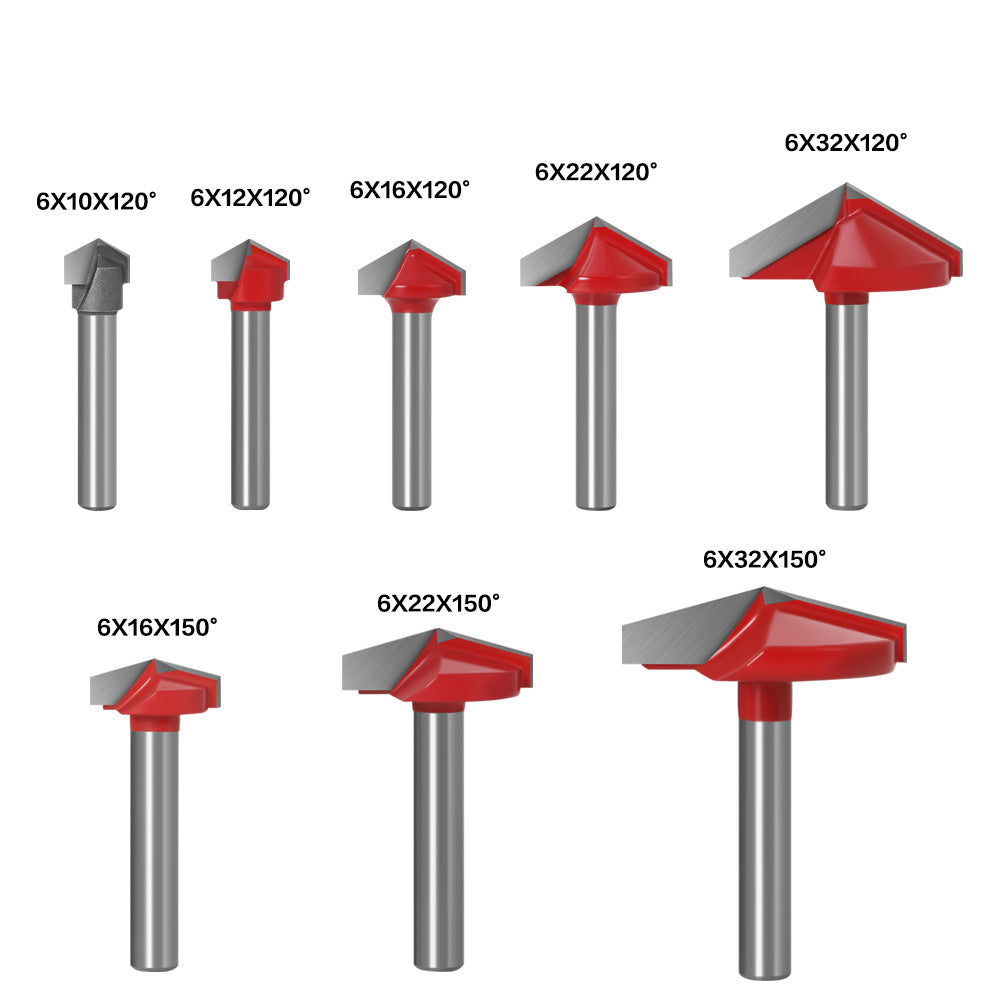 90 degree 3D knife V type knife 3D knife Computer engraving knife Engraving woodworking knife V type milling cutter Woodworking v type