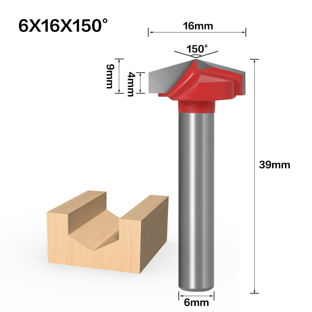 90 degree 3D knife V type knife 3D knife Computer engraving knife Engraving woodworking knife V type milling cutter Woodworking v type