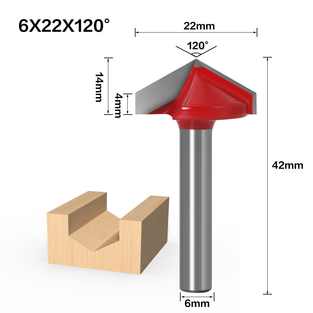90 degree 3D knife V type knife 3D knife Computer engraving knife Engraving woodworking knife V type milling cutter Woodworking v type