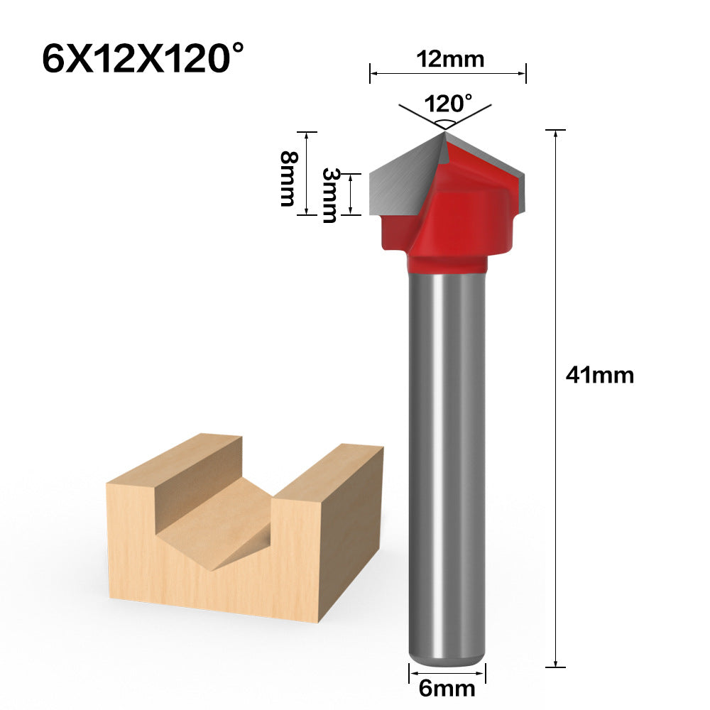 90 degree 3D knife V type knife 3D knife Computer engraving knife Engraving woodworking knife V type milling cutter Woodworking v type