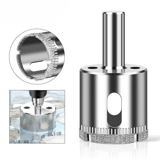 Diamond high-quality integrated steel glass drill bit, tile wall marble hole punch, electroplated drill bit glass opening