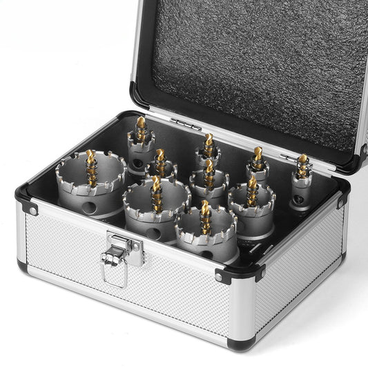 Unica alloy hole opener stainless steel drill bit metal steel plate thick iron plate reaming titanium plated drill aluminum box set