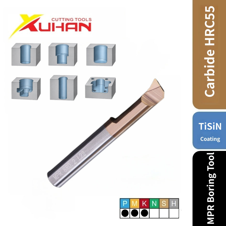 MPR Profiling Boring Tool TiSiN HRC55