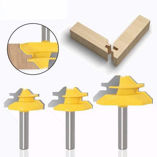 45 degree tenon knife 90 degree right angle knife tenon knife 8 handle woodworking milling cutter foreign trade export