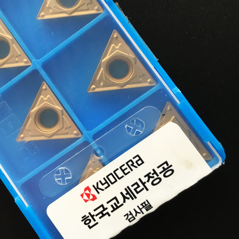 1BOX CNC Lathe Cutting Tool Milling Cutter  100% Original Kyocera Carbide inserts  TCMT16T304/16T308-HQ CA5525