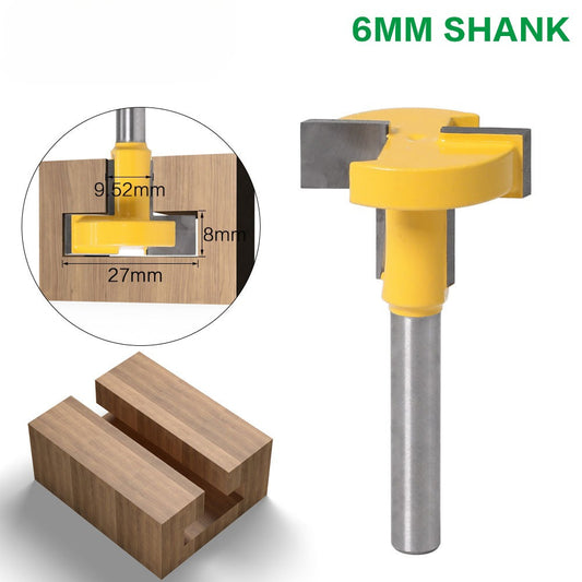 6 handle straight edge T-knife slotting cutter hook milling cutter outlet 6 handle T-straight knife