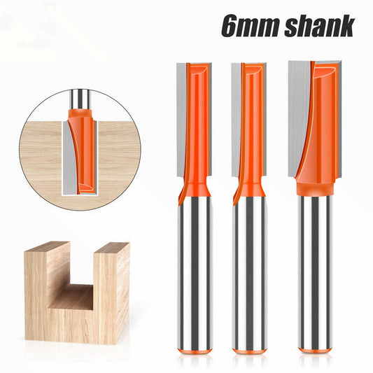 6Mm woodworking bottom cleaning knife slotting knife woodworking milling cutter notch knife edge trimming machine cutter head grooving straight cutter head