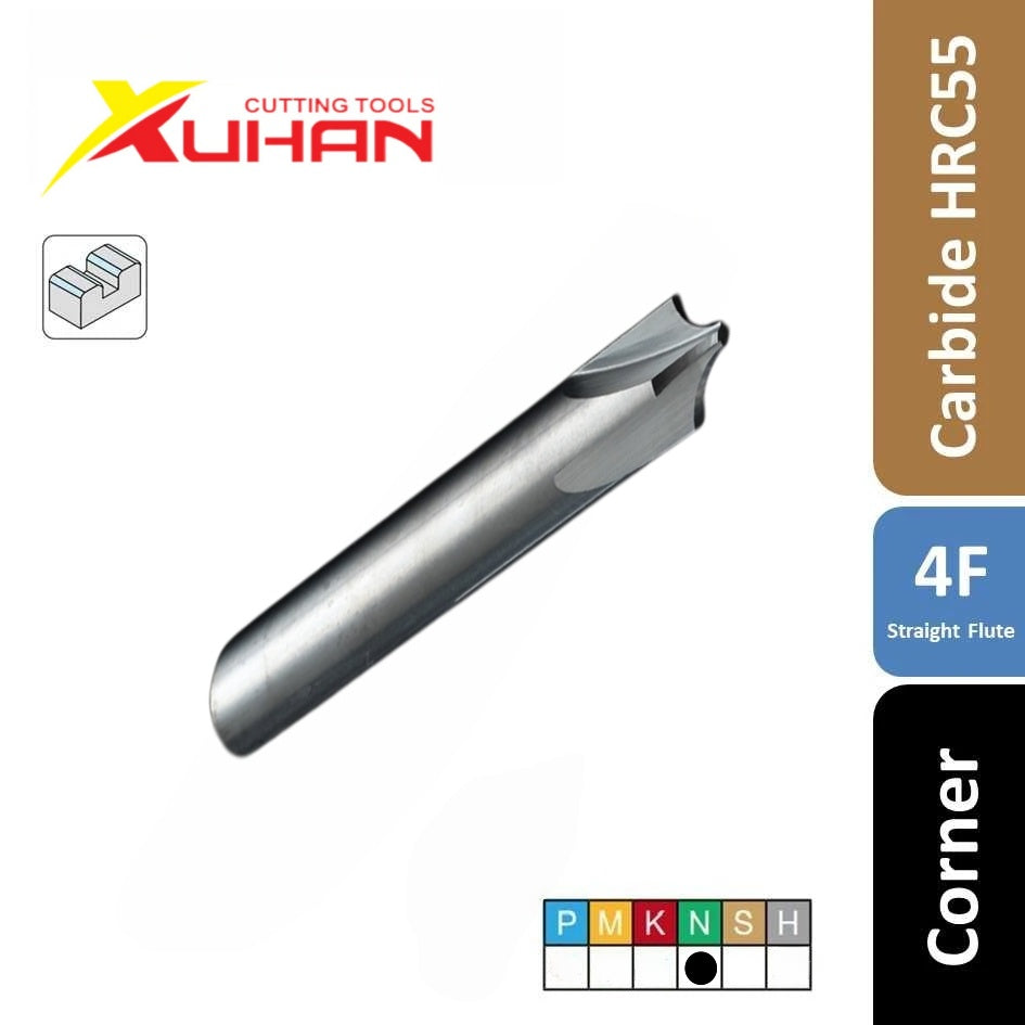 4 Flute INNER R Carbide Mill HRC55