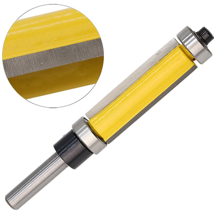 Double bearing trimming cutter 1/4 * 1/2 * 38 foreign trade export milling cutter woodworking milling cutter