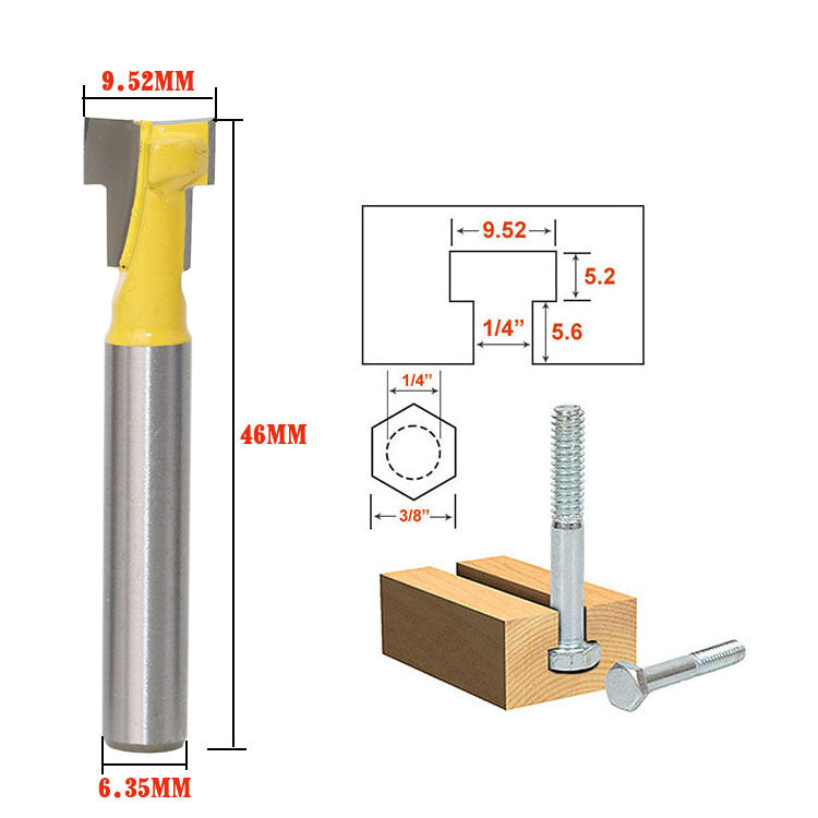 Genuine woodworking milling cutter, lace, keyhole knife, spoon knife, photo frame hanging hole knife, T-knife, gong knife, carving knife