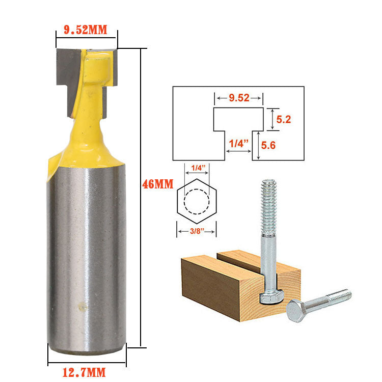 Genuine woodworking milling cutter, lace, keyhole knife, spoon knife, photo frame hanging hole knife, T-knife, gong knife, carving knife