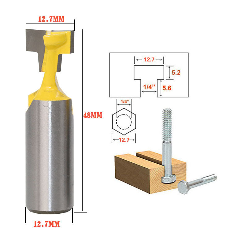 Genuine woodworking milling cutter, lace, keyhole knife, spoon knife, photo frame hanging hole knife, T-knife, gong knife, carving knife