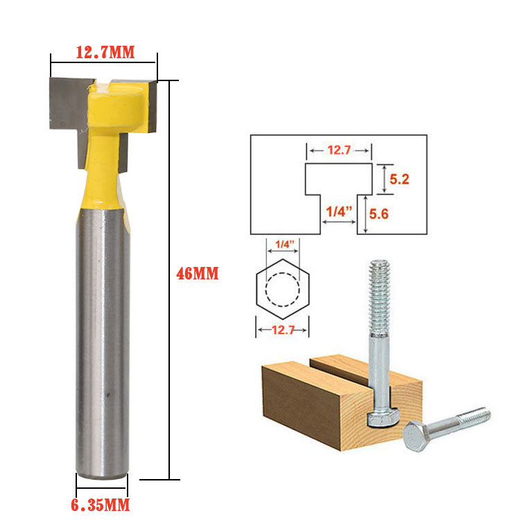 Genuine woodworking milling cutter, lace, keyhole knife, spoon knife, photo frame hanging hole knife, T-knife, gong knife, carving knife