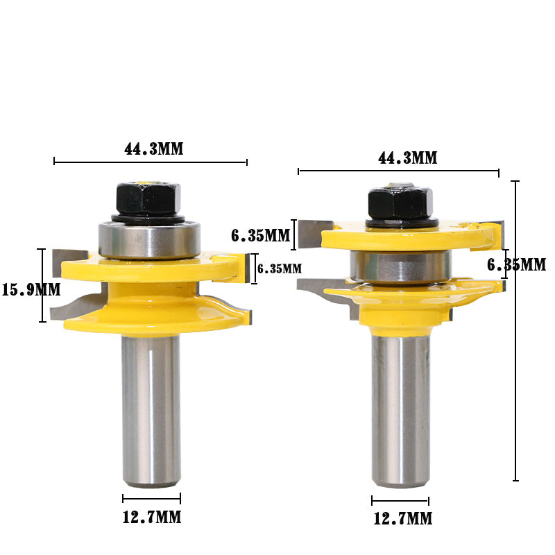 1/2 handle cabinet door door panel knife, small household west tenon knife + large household west door panel knife cabinet door solid wood door knife