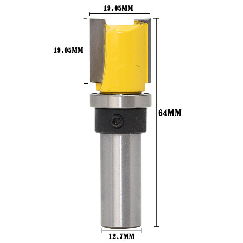 Copy trimming cutter 1/2 * 3/4 * 3/4 woodworking milling cutter slotting cutter trimming machine cutter head engraving machine bakelite milling