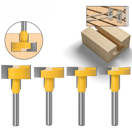 6 handle straight edge T-knife slotting cutter hook milling cutter outlet 6 handle T-straight knife
