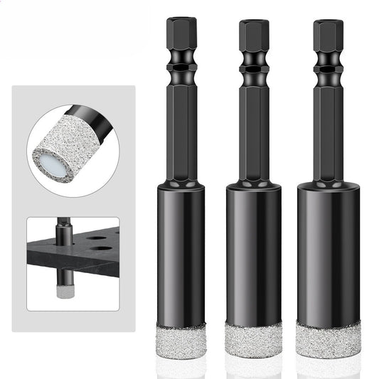 Emery professional stone hole opener, ceramic tile marble dry drilling bit, stone slate drilling bit