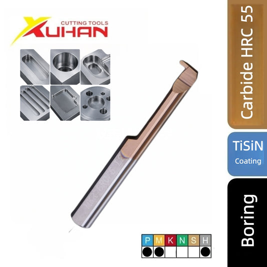 MKR Radius T-Slot Carbide End Mill TiSiN HRC 55