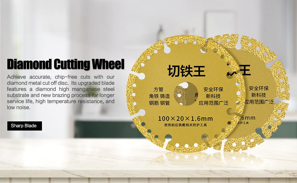 Angle grinder cutting iron king cutting blade stainless steel metal alloy cutting iron saw blade angle iron diamond grinding wheel cutting blade