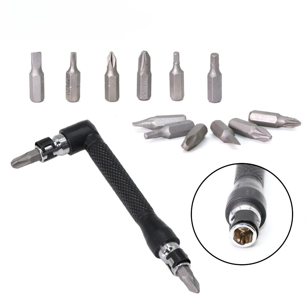 13-Piece set of hand drill universal soft shaft 10-piece set of batch head multi-function tool soft shaft extension rod, hand tool