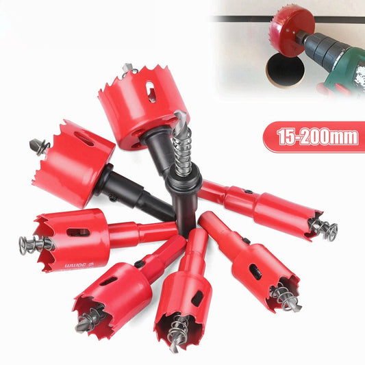 M42 Bi Metal Hole Saw Set for Wood Metal Pipe Aluminum Drywall Drilling PV Woodworking Kit