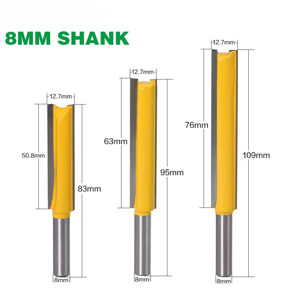 8 handle extended straight knife double blade straight knife extended trimming knife trimming machine knife head foreign trade export knife head