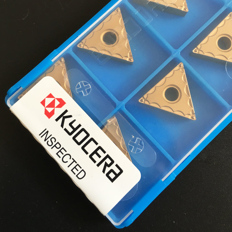 1BOX CNC Lathe Cutting Tool Milling Cutter  100% Original Kyocera Carbide inserts  TNMG160404-GP CA5525