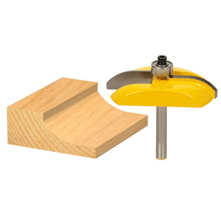 1/4 handle high-grade tenon knife cabinet door knife cabinet door frame knife rounded corner tenon knife engraving machine trimming machine milling cutter