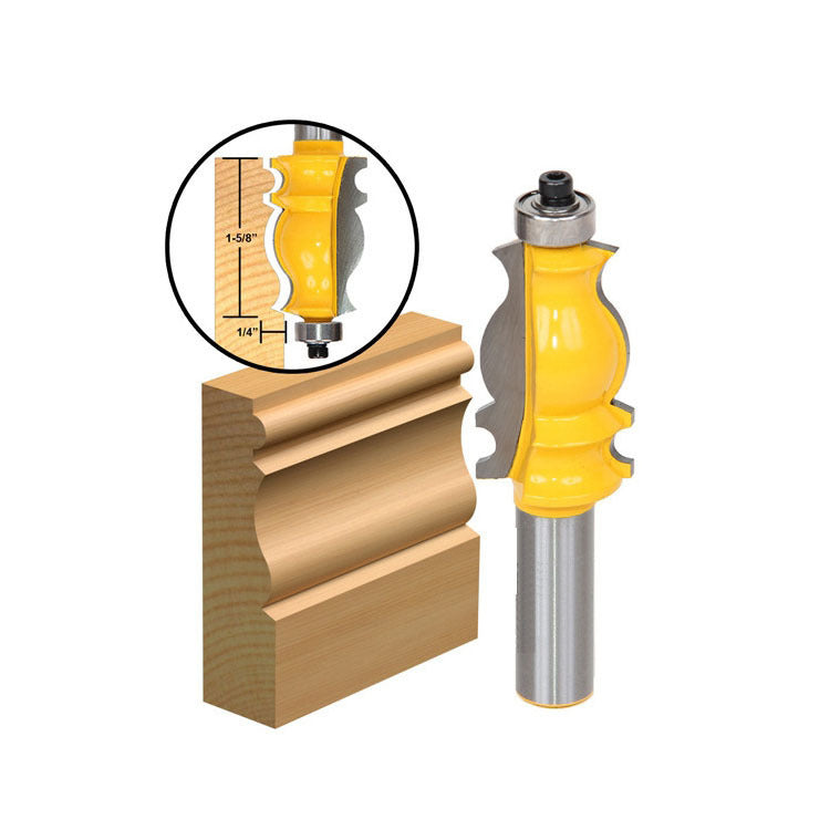 1/2 handle 5 pcs woodworking line armrest knife lace knife line knife cabinet door top line knife engraving machine engraving machine milling cutter