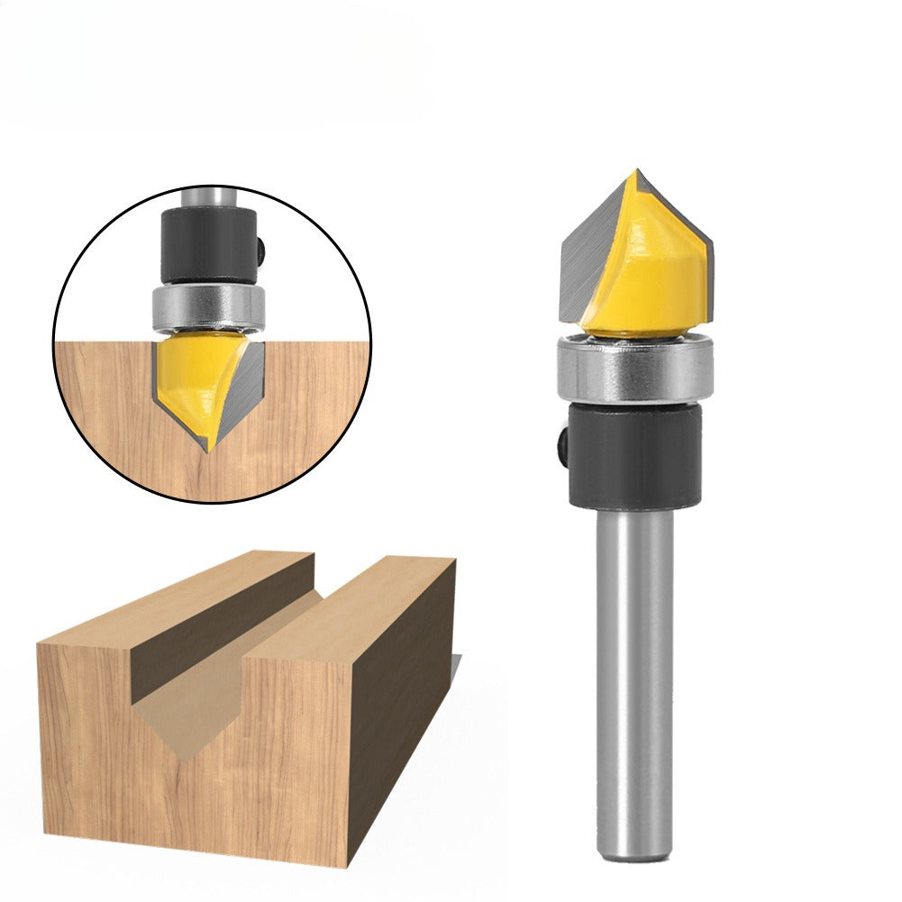 Copy 90 degree V-shaped knife Slotting knife Angle knife Aluminum plastic panel Angle trimming machine Knife head Integrated wall panel knife