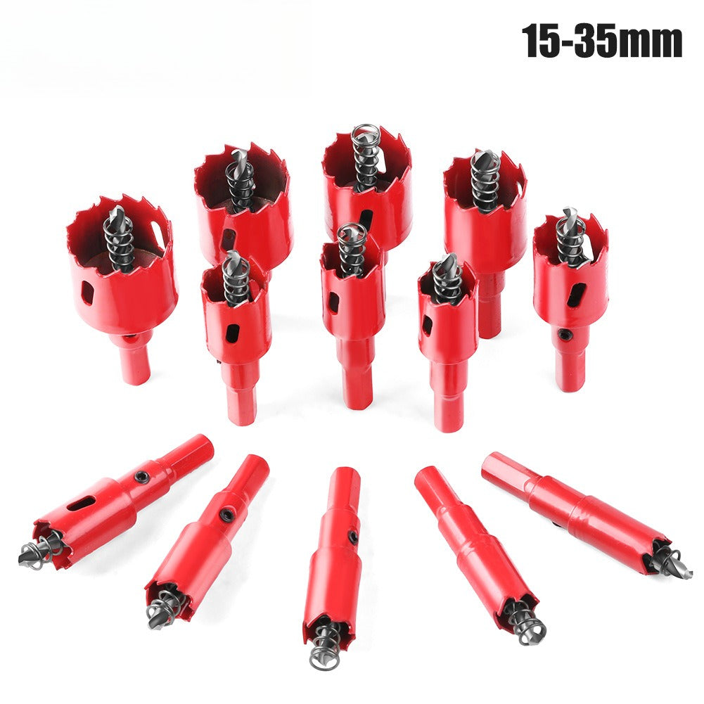 M42 bimetal hole opener small size, hole opener set woodworking iron pipe aluminum gypsum board hole opener