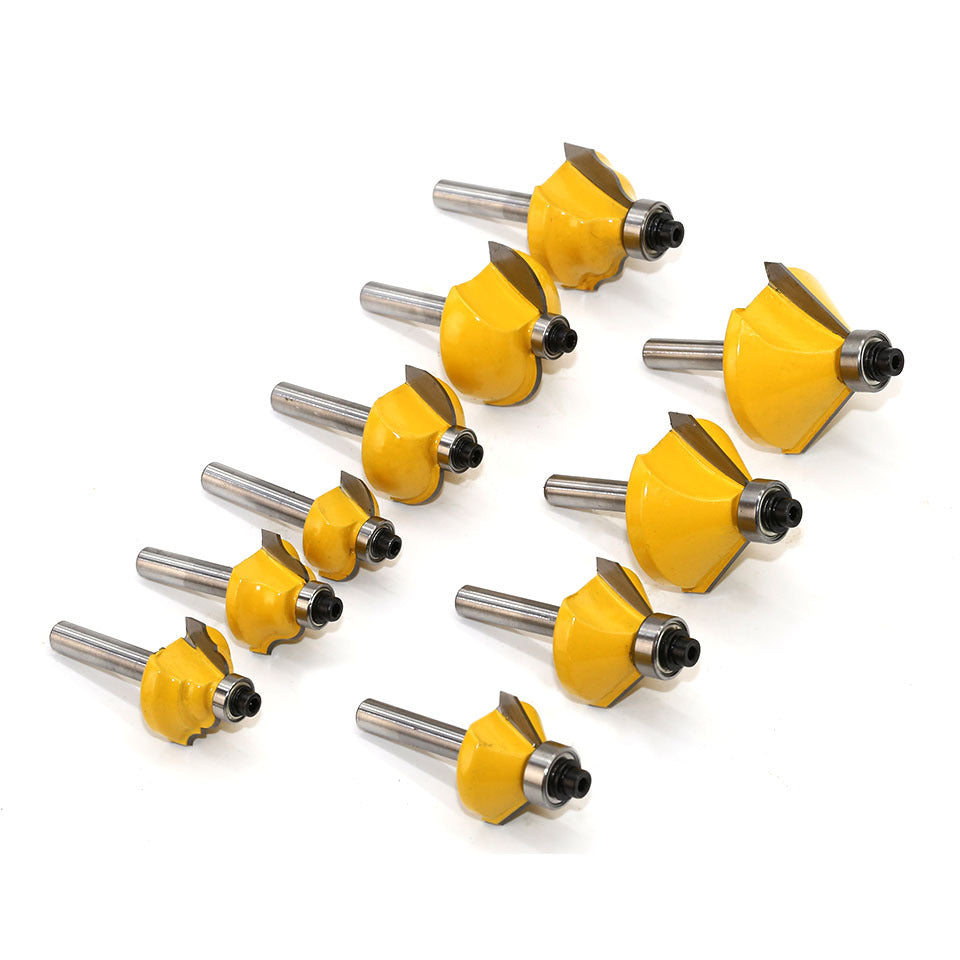 50-Piece woodworking milling cutter trimming machine milling cutter woodworking milling cutter set trimming machine cutter head