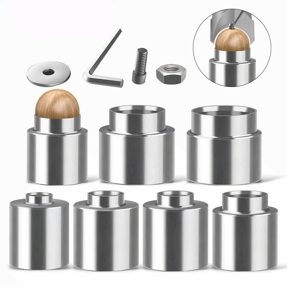 Bead knife base bead knife bracelet positioning round bead wood string base mold eccentric dislocation
