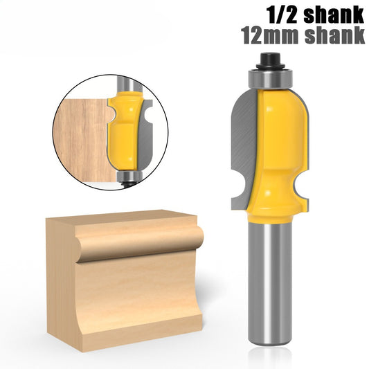 Engraving machine woodworking knife, line knife trimming, flower knife armrest knife, high-grade two-arc deep round bottom knife 1/2 handle * 22