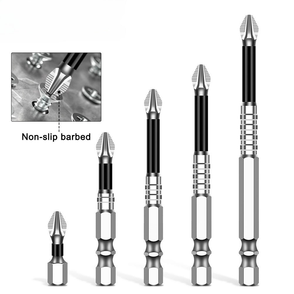 K5 anti-skid batch S2 strong magnetic 5A black anti-skid cross batch, hand drill electric screwdriver high hardness