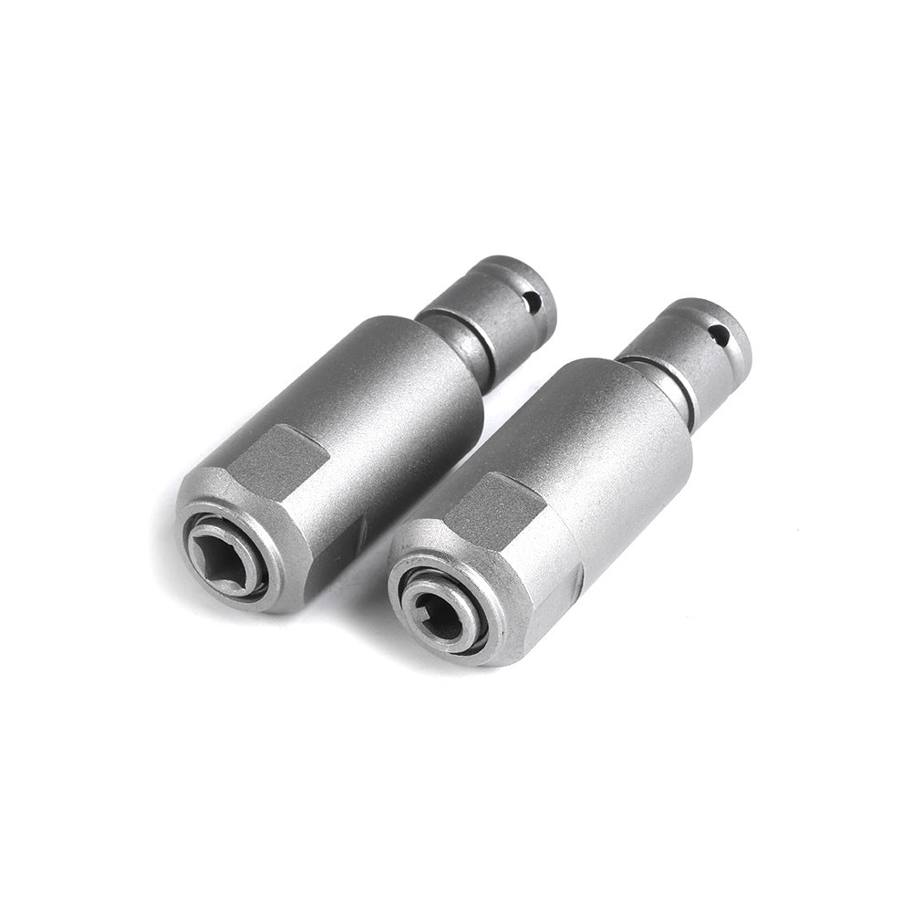 Upgraded version of electric wrench, square handle, four pits, electric hammer head, round handle, two pits and two slots, variable impact drill bit conversion head