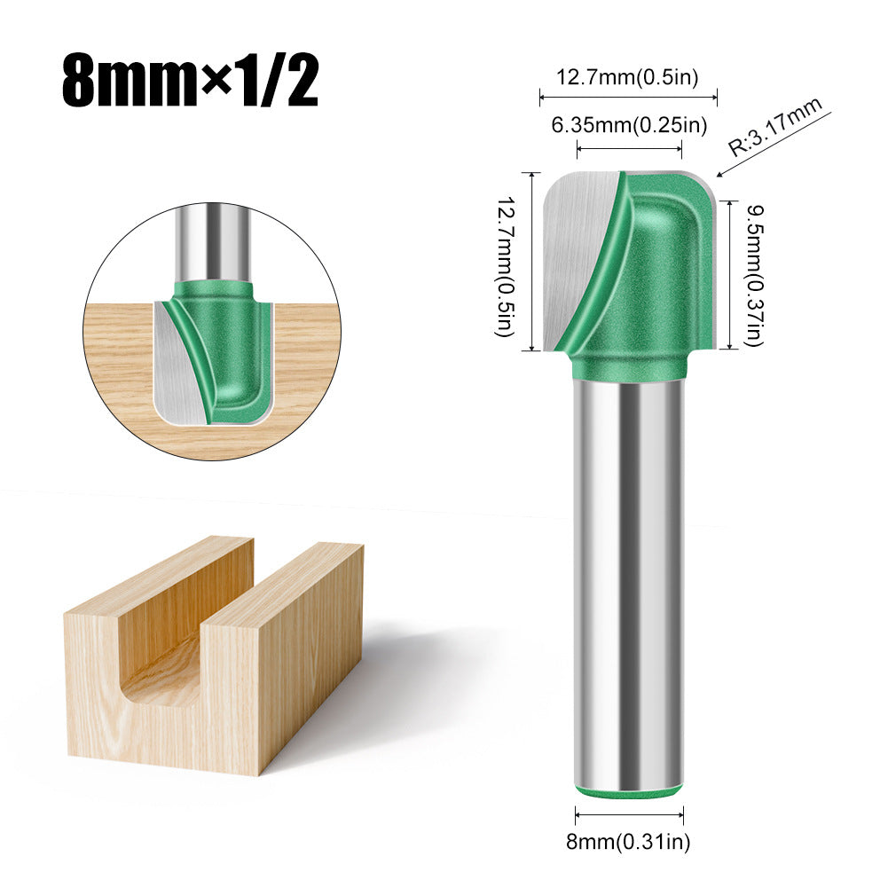8 handle double arc round bottom knife slotting knife notch knife woodworking scraping bottom knife bowl cutter round bottom knife chamfering knife