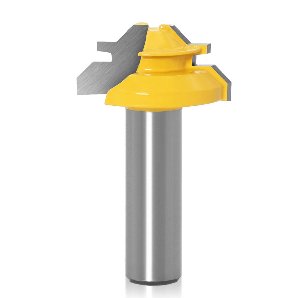 45 degree tenon cutter 1/2 * 1-3/8 woodworking milling cutter slotting cutter trimming machine cutter head engraving machine gong cutter