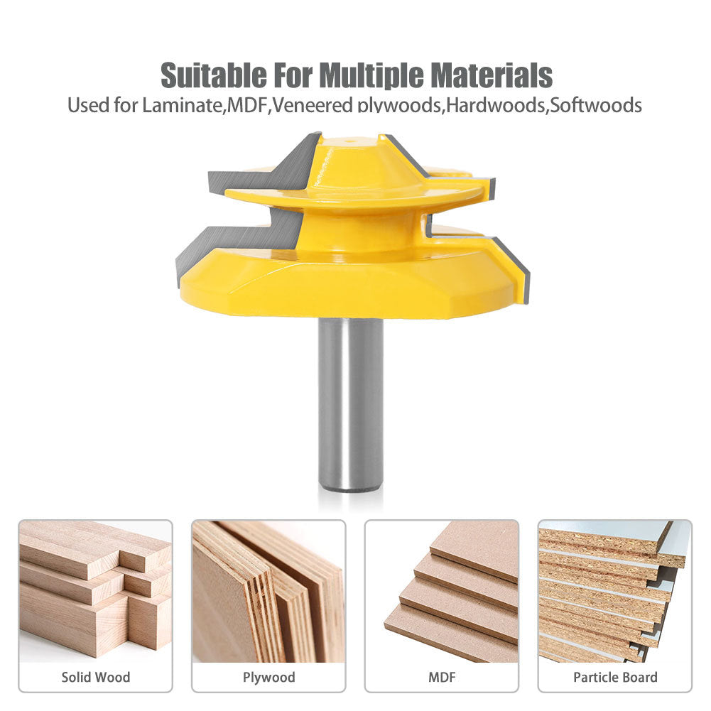 1/2 Handle Woodworking Knife Puzzle Knife Right Angle Knife Wood Milling Cutter 45 Degree Mortise Knife Line Knife 1/2 * 2-3/4