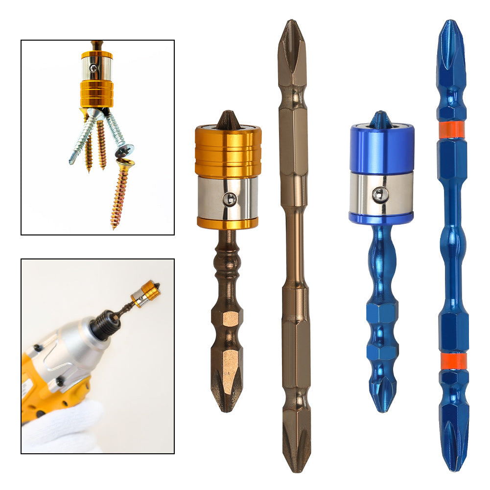 K5 anti-skid batch head screwdriver PH2 steel electric batch nozzle double-ended cross batch head electric strong magnetic electric drill batch head, cross-border