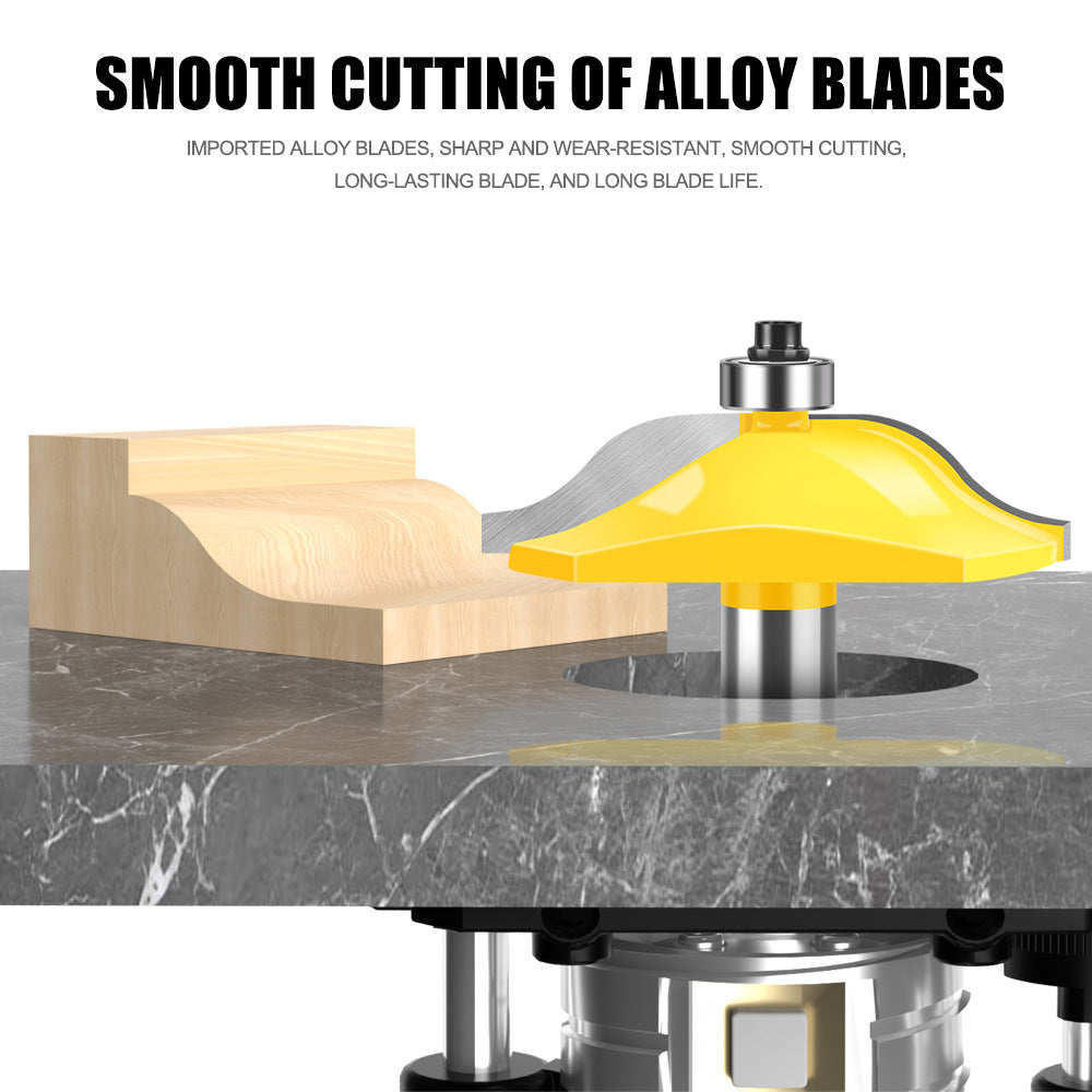 12.7 handle Huximen board knife, bakelite trimming edge table line, cabinet door panel tool, woodworking milling cutter head 12 handle