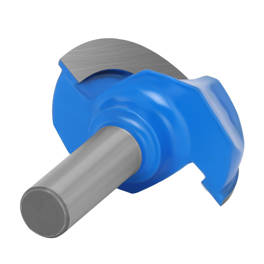 12Mm handle round bottom cutter 1/2 * 2 woodworking milling cutter slotting cutter trimming machine cutter head engraving machine bakelite gong cutter