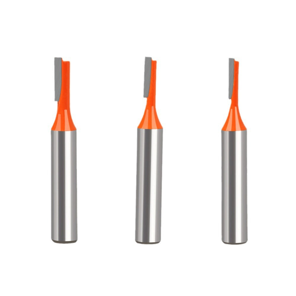 8 handle single blade straight knife slotting knife notch knife, trimming machine head, woodworking milling cutter set