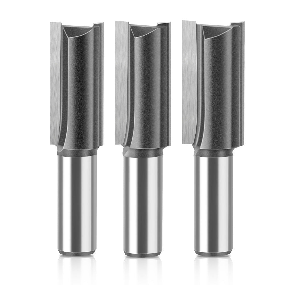 Woodworking milling cutter 1/2 handle extended straight blade length 40mm slotted straight cutter notch cutter slotted milling cutter woodworking tools