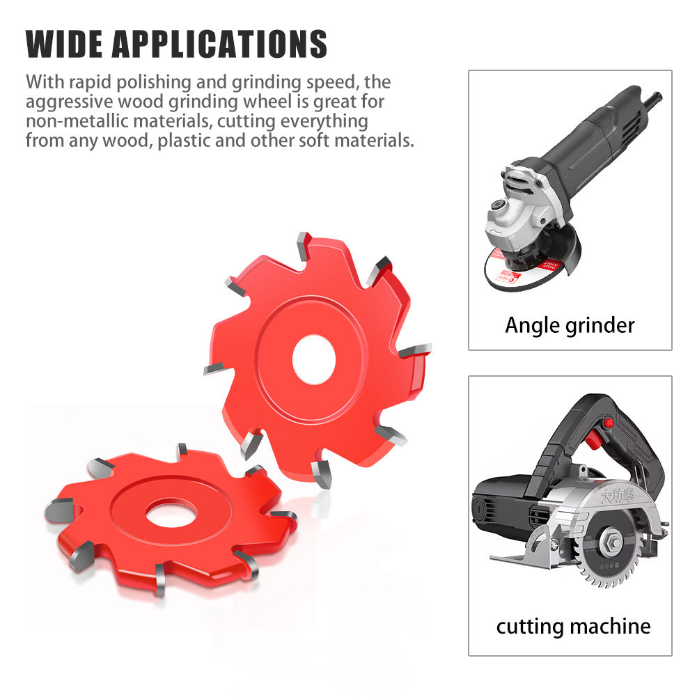 Aluminum-plastic plate slotting knife 90 degrees UV type milling cutter slotting saw blade special folding right angle cutting blade round bottom forming knife