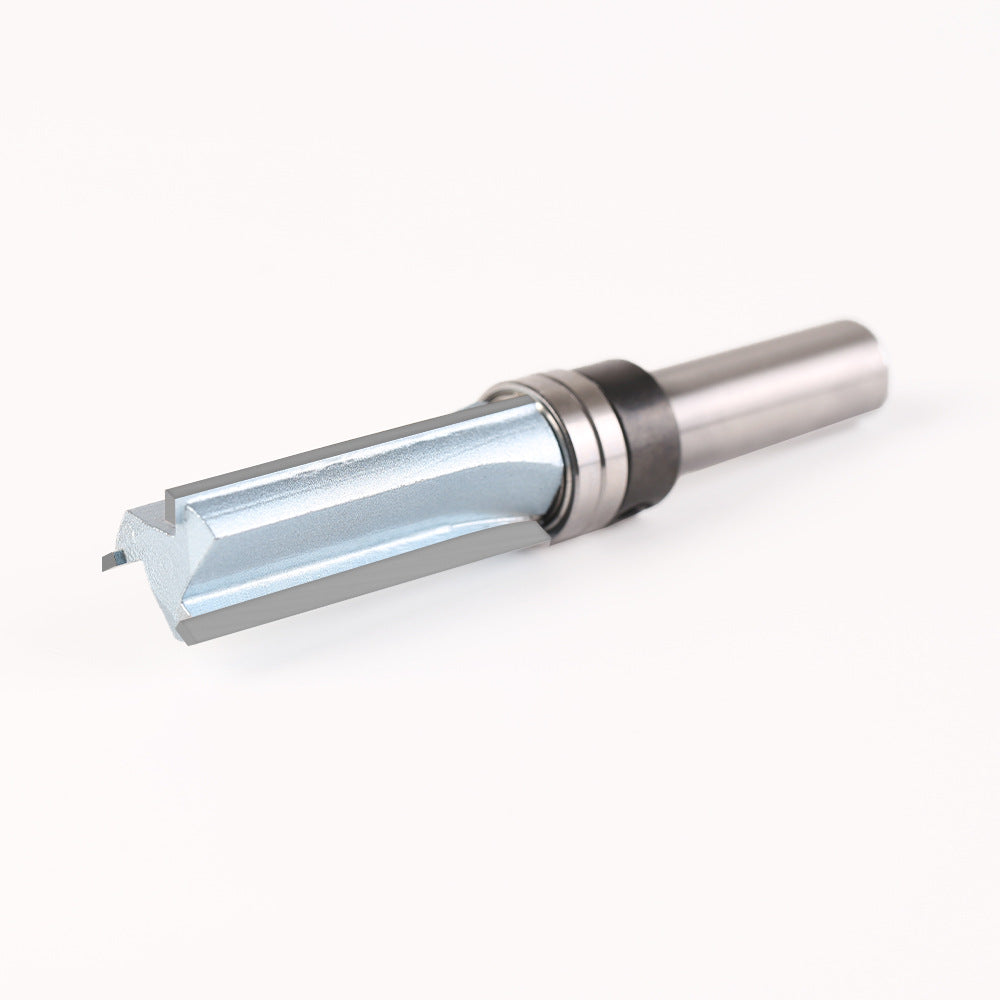 Woodworking professional grade three-blade bearing straight knife slotting knife trimming knife double bearing handle with bearing straight knife engraving machine knife