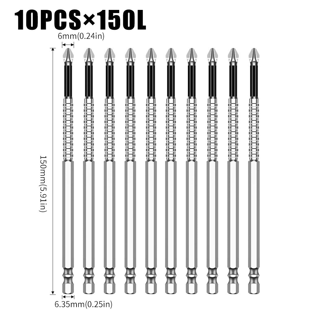 K5 anti-skid batch S2 strong magnetic 5A black anti-skid cross batch, hand drill electric screwdriver high hardness