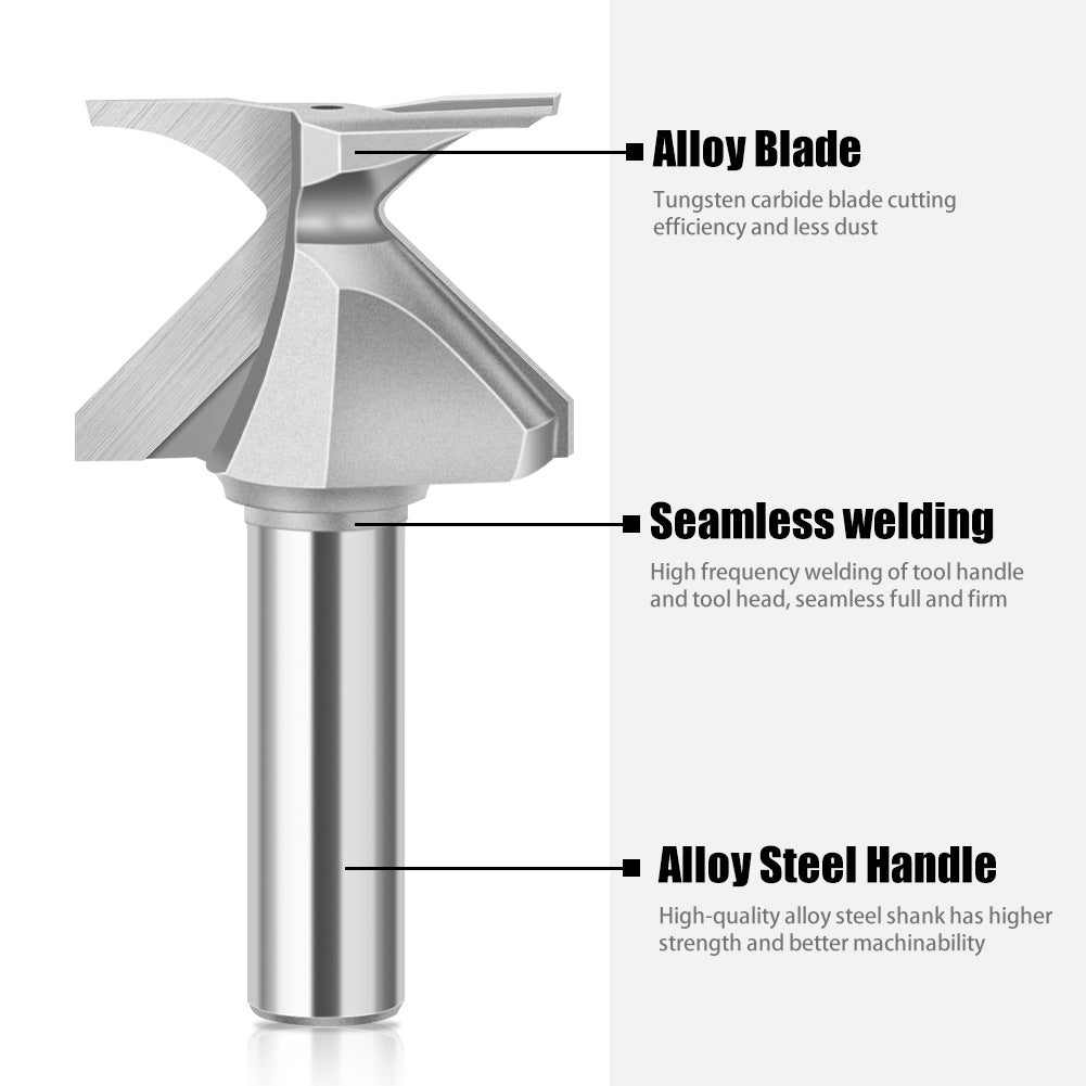 Arc bending integrated knife forming tool R18R30 wooden door and wall cabinet arc bending knife filling-free softening process